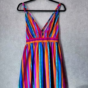 SHEIN bright colorful dress